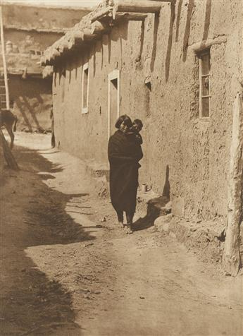 EDWARD S. CURTIS (1868-1952) A group of 6 large-format photogravures from The North American Indian, Portfolios VII and XVII.